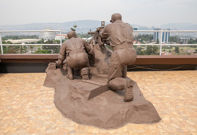 Entrance to the Museum for Campaign Against Genocide, Kigali
