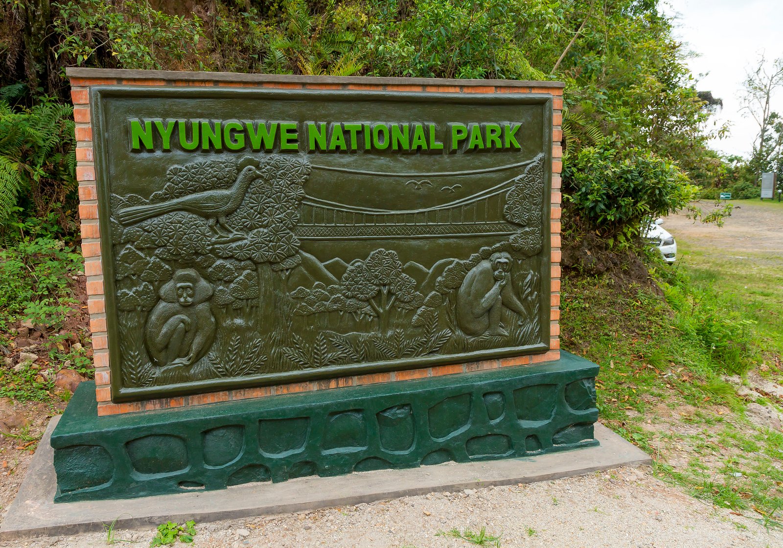Nyungwe National Park entrance
